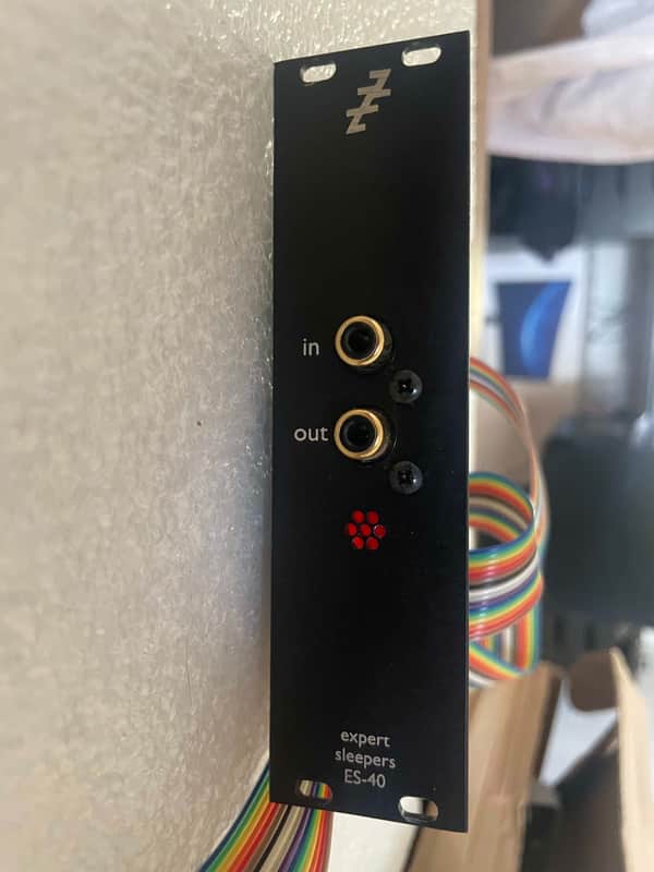 Expert Sleepers ES-40 SPDIF Interface Eurorack Synth Module 2014 - Present - Black image 1