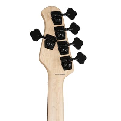 Sterling By Music Man StingRay RAY5HH Bass Guitar - Stealth Black image 5