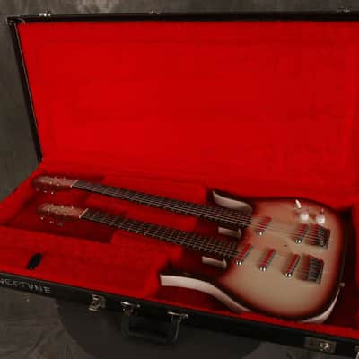 Jerry Jones Neptune Longhorn Doubleneck 6 string guitar and Bass 6 1990s image 12