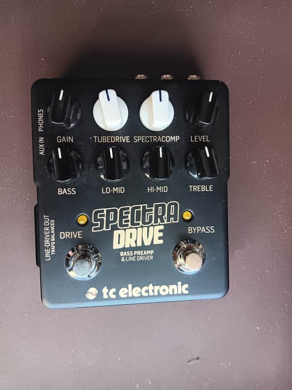 TC Electronic SpectraDrive Bass Preamp 2018 - Present - Black image 1