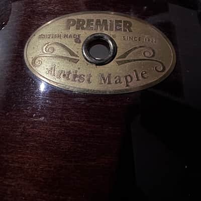 Vintage Premier Artist Maple 5PC Drum Set image 4