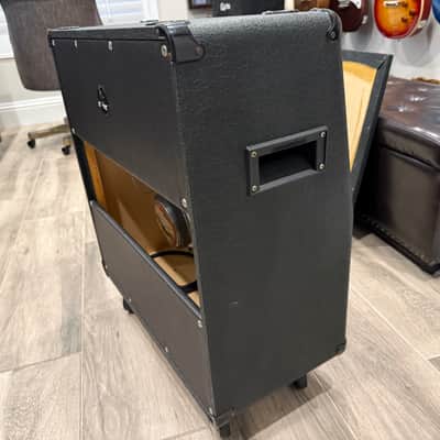 Marshall 1966A Vintage 2x12 Cabinet WGS Speakers 1985-1991 - Black Tolex image 6