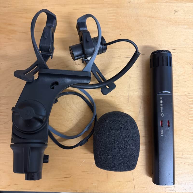 Sennheiser MKH 50 Condenser Black w Radius Shockmount image 1