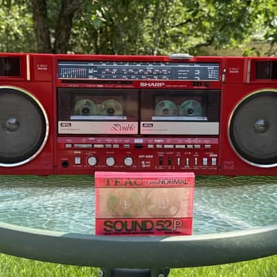 Sharp GF-550ZR Rare Vintage Cassette Boombox  Ghettoblaster Warranty +Manual image 18