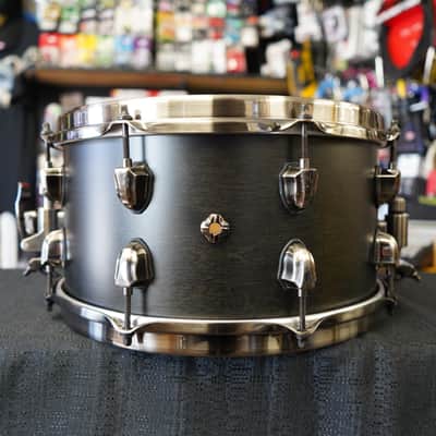 Mapex Black Panther 7x13" Hydro Maple Snare Drum w/ Walnut Reinforcement Rings | BPNML3700LFB image 7