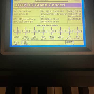 Korg Triton Extreme 88-Key 120-Voice Polyphonic Workstation 2005 - 2009 - Black image 6