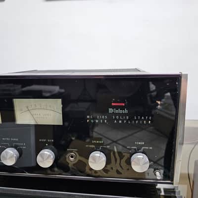 McIntosh MC-2105 Stereo Power Amplifier Serviced Operational. image 2