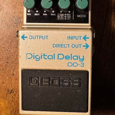 Boss DD-3 Digital Delay (MIJ '87) – BLUE label, early LONG CHIP version, s/n 846067 WOW!! image 1