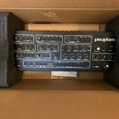 Sequential Prophet-10 Desktop 10-Voice Polyphonic Synthesizer 2021 - Present - Black with Wood Sides image 7