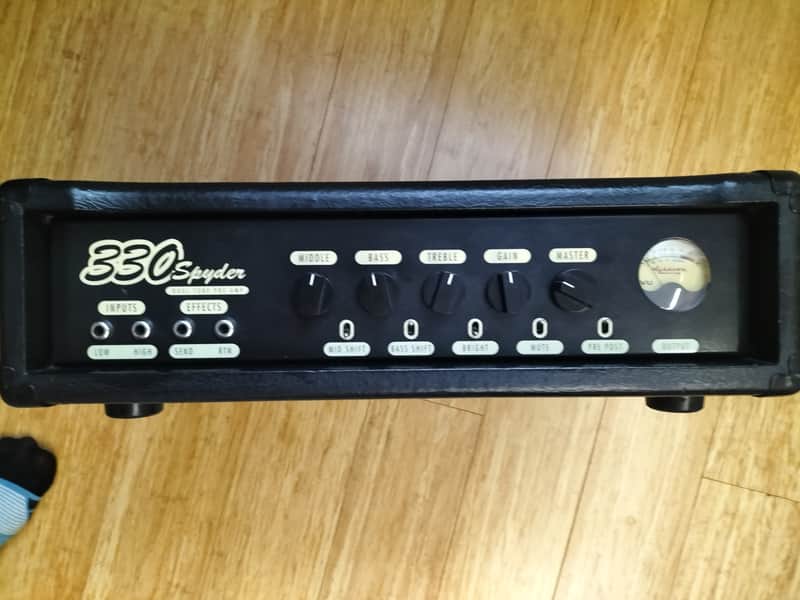 Ashdown Spyder 330 hybrid bass head 300W image 1