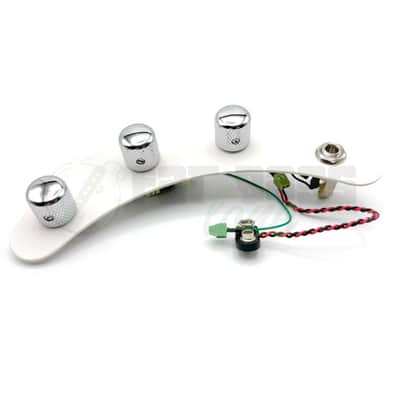John East MMSR Bass Preamp for Music Man® Bass - 2 Band - 3 Knob (Chrome)