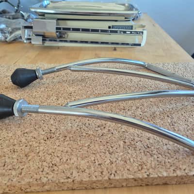 Sonor Phonic Bassdrum Spurs ~1980 - Chrome image 3