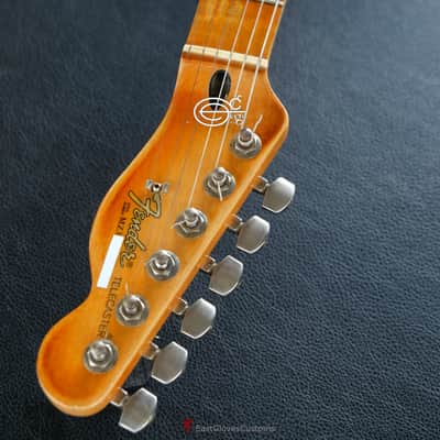 Fender Telecaster Yellow Heavy Aged Heavy Relic Bild 16