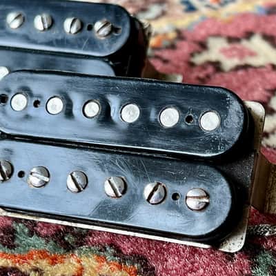 2 x 1961-1965 Gibson Patent Number sticker PAF humbucker pickup image 2
