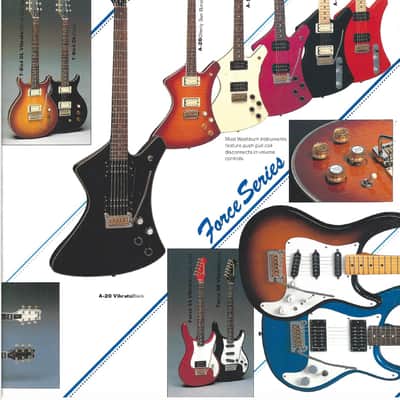 Washburn A-20V 1983 - CS Cherry Sunburst image 17