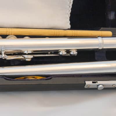 Gemeinhardt KG Special Professional Flute *All Solid Silver *Open-hole *B-Foot *Cleaned & Serviced image 5