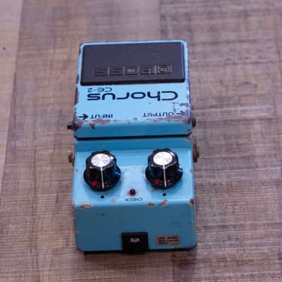 Roland Boss CE-2 Green Label PINK FLOYD Dave Gilmour 80'2 - Baby Blue image 4
