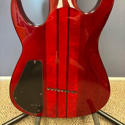 Agile 9-String 28 5/8” Scale Electric Guitar Septor Elite 928 EB CP Tribal Red image 7