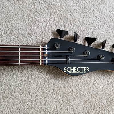 SCHECTER USA Custom Shop Baron 5-String Bass w/Case - Rare 1997 Vintage! image 7
