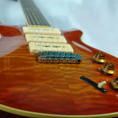 Hamer Custom built Archtop P90 1994 59 Burst image 13