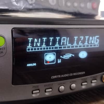 Philips Cdr775 CD rewritable compact disc burner CD player w/ remote image 3