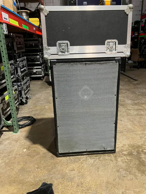 SWR Goliath 610 Bass Cab Cabinet Pre-Fender 1998 Ampeg SVT-VR Grill Cloth image 1