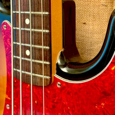 Fender MIJ '62 Reissue Precision Bass 1989 - 3 Tone Sunburst image 22