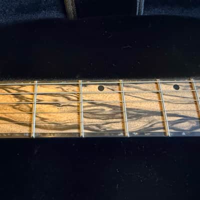 Mayones Regius Core V24 6 - Master Grade Buckeye Burl Carved Top, 5A Pale Moon Ebony, Left-Handed, Lefty, LH, Left, RARE image 11