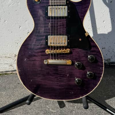 Gibson '59 Les Paul Standard R9 Reissue Custom Shop M2M Murphy Lab Heavy Aged Purple Tiger New Unplayed Auth Dlr 8lb7oz #445 image 1