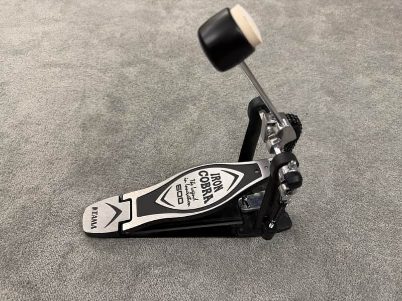 Tama HP600D Iron Cobra 600 Series Single Bass Drum Pedal 2010s - Black/Chrome image 1