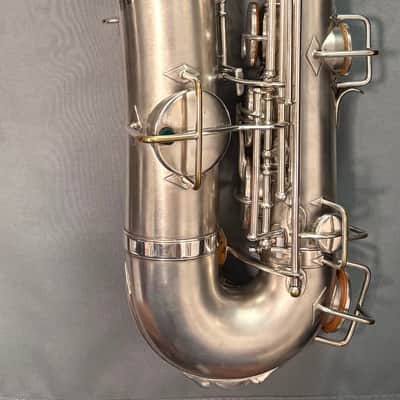 Buescher C Melody Saxophone, Model: True Tone, Silver Finish, Low Pitch image 5
