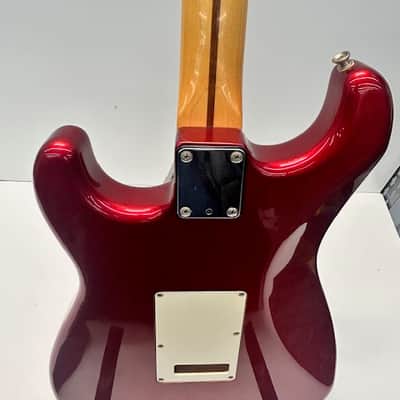1984 - 1987 Fender Contemporary Stratocaster Kahler Spyder Candy Apple Red image 4