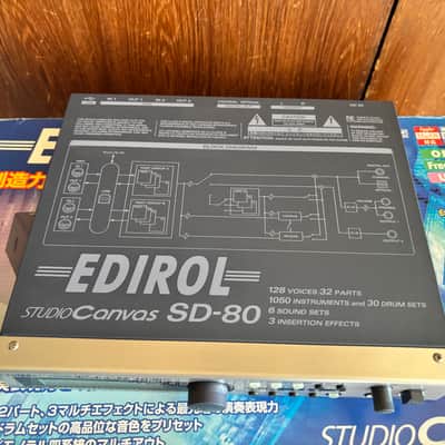 Edirol SD-80 Studio Canvas 128-Voice USB Sound Module w/ box Roland image 6