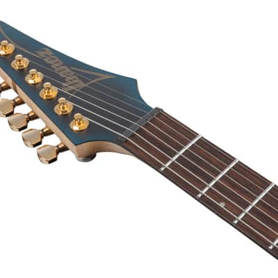 Ibanez S Axe Design Lab Multi-scale 6 String Electric Guitar - Midnight Arctic Ocean Matte (SML721MAM) image 3