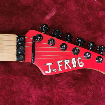 J. Frog Skull & Bones George Lynch Prototype #1 from 1985 Blood Bones image 4