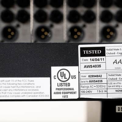 Solid State Logic SSL AWS 948 24-Channel 48-Channel 8-Bus Inline Console with DAW Control image 6