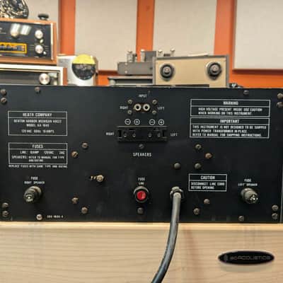 Heathkit AA1640 Power Amplifier Pro Tested And Serviced image 5