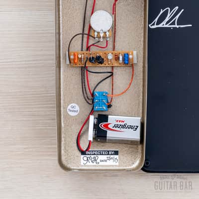 2025 Colorsound Sataka Hybrid One Knob Mk 1.5 Tone Bender Fuzz, Mint w/ Box, David Main D*A*M image 9