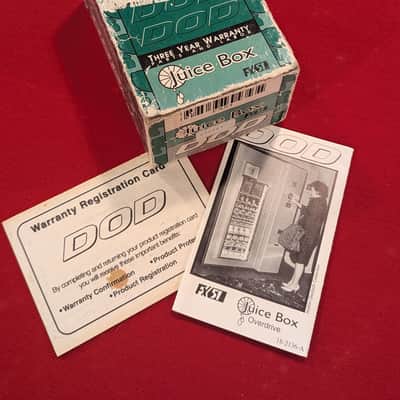 DOD FX51 Juice Box 1996 - 1997 - Metallic Green image 8