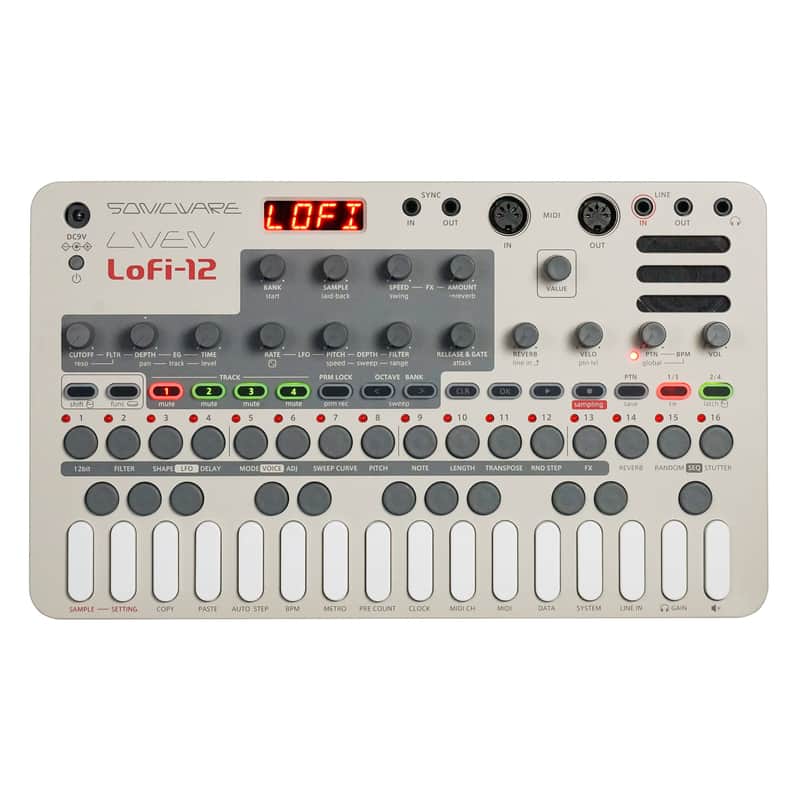 Sonicware Liven Lofi-12 27-Key Sampling Groovebox image 1