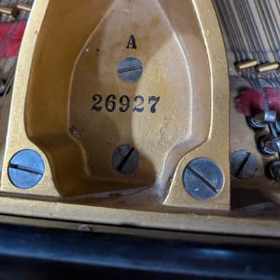 Mason & Hamlin Model A Grand Piano SN 26927 - Ebony image 3