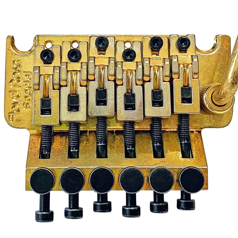 Genuine Floyd Rose Special Relic Tremolo System - Gold, Right-Handed image 1