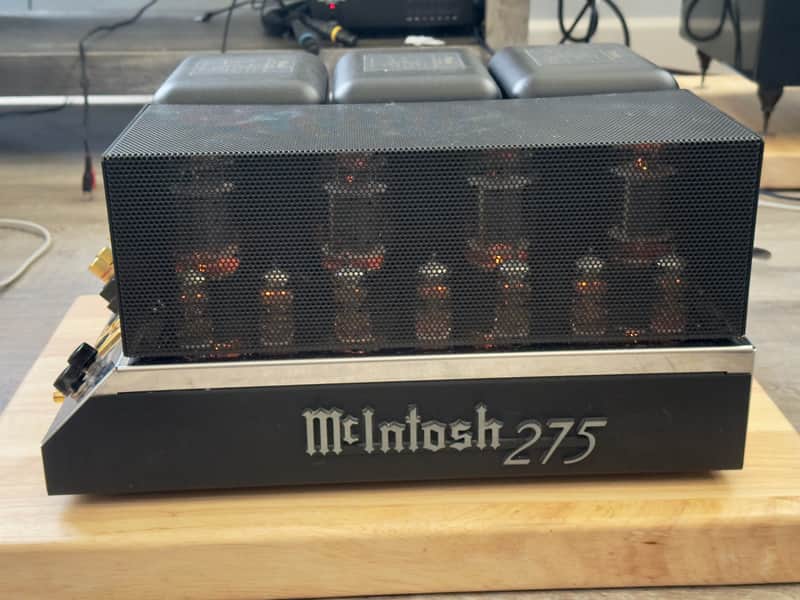 McIntosh MC275 MkII Commemorative Edition 75-Watt Stereo Tube Power Amplifier 1993 - 1994 - Silver image 1
