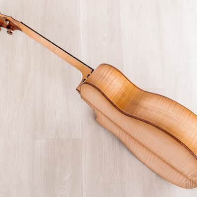 2023 Taylor Custom Grand Auditorium Acoustic Electric Guitar w/ Bearclaw Spruce, Flame Maple & Flame Koa Armrest image 15