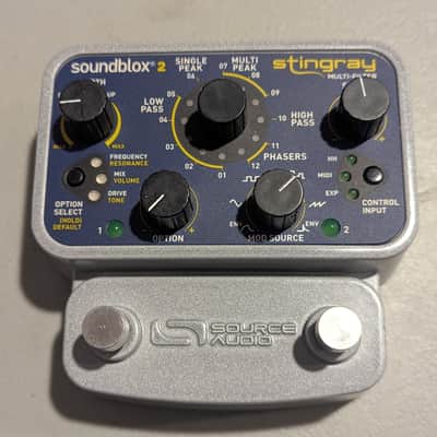 ベース Source Audio Soundblox 2 Stingray Source Audio Soundblox 2 Stingray Multi-Filter | Reverb Canada