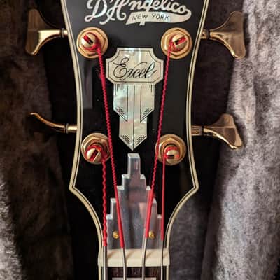 2015 D'ANGELICO EX-BASS - AMBER TIGER FLAME W/OHSC image 8