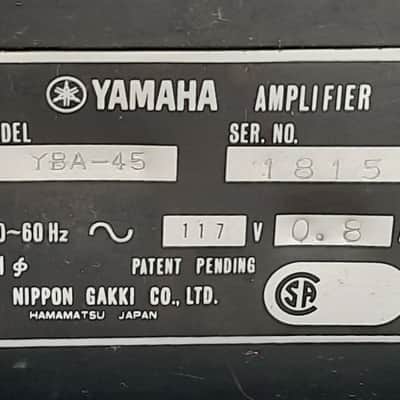 Yamaha YBA - 45 Bass/Guitar Combo Amp Rare 1970s image 5