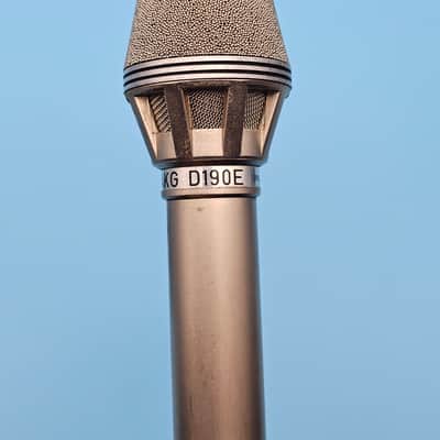 ☆Vintage 1970s AKG D190E *New Foam* Dynamic Microphone - D190 D1000E image 11