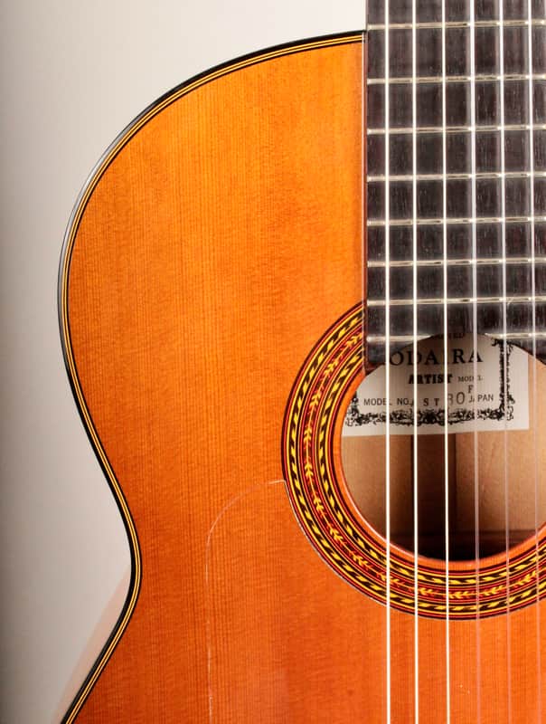 Kodaira AST-80F Flamenco Classical Guitar Solid Cedar, Cypress Back and Sides. Handmade in Japan image 1