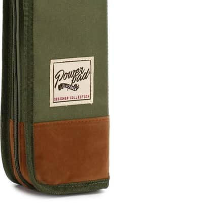 Tama Powerpad Designer Stick Bag - Moss Green - Compact (3-pack) Bundle